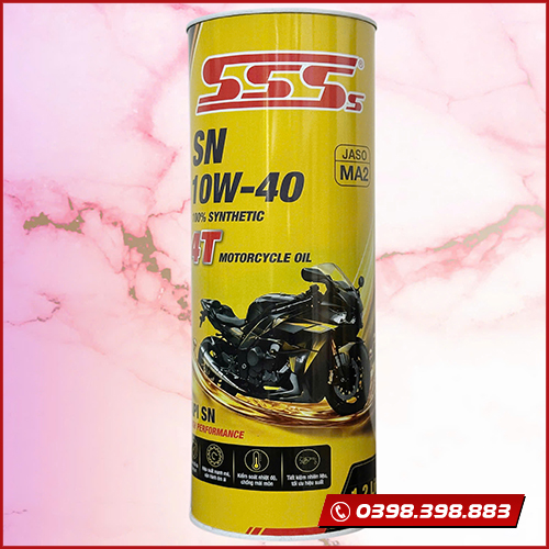 Dầu nhờn SSS SN 10W-40 1.2L